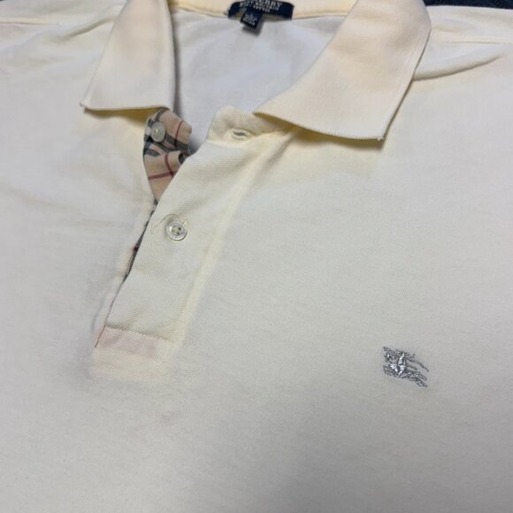 BURBERRY Light Yellow Polo - Picture 2 of 3